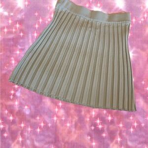 Princess Polly Mint pleated Skirt